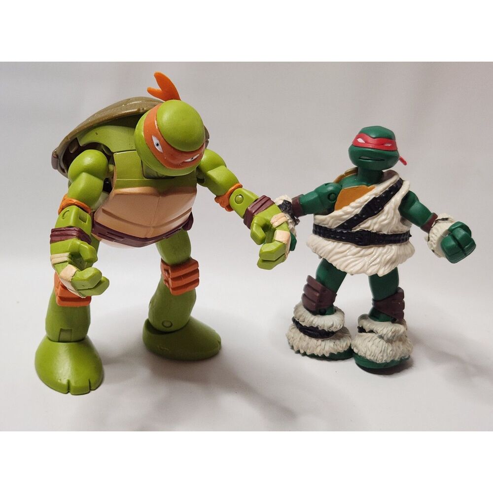 TMNT 2014 Playmates Action Figures – Michelangelo & Raphael Variant